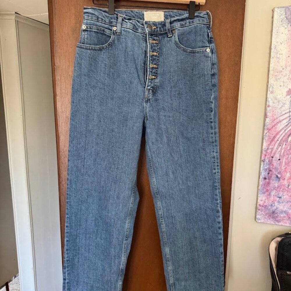 Everlane Size 29 The Way High Jean Button Fly Crop
